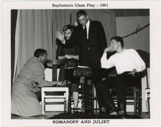 1961 MEXICO, MAINE HIGH SCHOOL CLASS PLAY PHOTOS - ROMANOFF AND JULIET