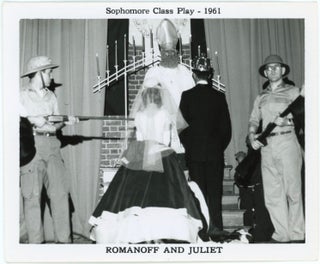 1961 MEXICO, MAINE HIGH SCHOOL CLASS PLAY PHOTOS - ROMANOFF AND JULIET