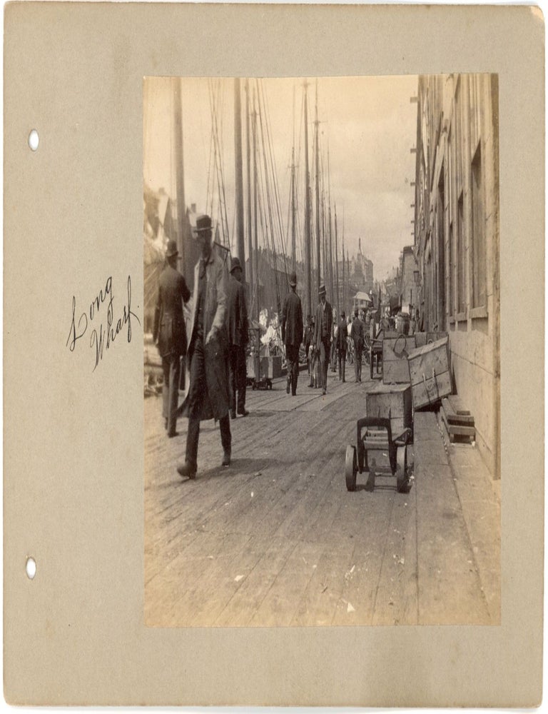 Item #960 BOSTON MA STREET SCENES c. EARLY 1900S PHOTO COLLECTION