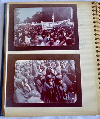 Item #964 1979 ISLAMIC IRANIAN REVOLUTION PHOTO ALBUM