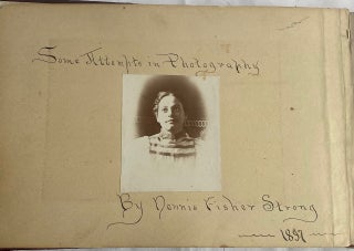 Item #965 INSANE ASYLUM MIDDLETOWN CT 1897 PHOTO ALBUM by MICHIGAN MAN on the STAFF
