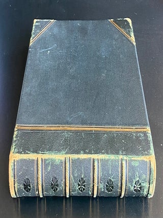 c. 1890 CYANOTYPE PHOTO ALBUM - CHICAGO & ELMHURST IL - NEW LEBANON NY SHAKER COMMUNITY