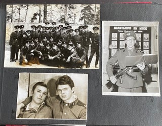 RUSSIAN SOVIET UNION 1973 MILITARY in EAST GERMANY PHOTO ALBUM