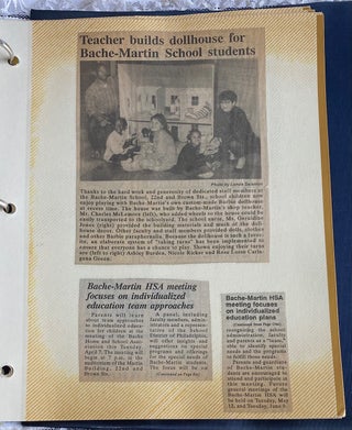 PHILADELPHIA ELEMENTARY SCHOOL BACHE-MARTIN 1975-2000 PHOTO ALBUM