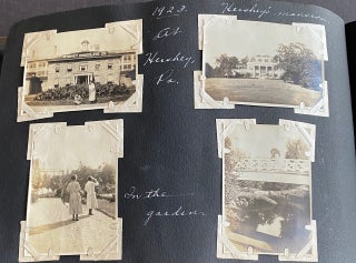 HARRISBURG PA SINGLE GAL LOVES to TRAVEL 1921-1928 PHOTO ALBUM