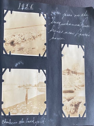 HARRISBURG PA SINGLE GAL LOVES to TRAVEL 1921-1928 PHOTO ALBUM