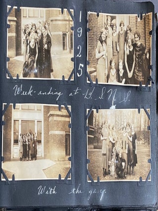 HARRISBURG PA SINGLE GAL LOVES to TRAVEL 1921-1928 PHOTO ALBUM