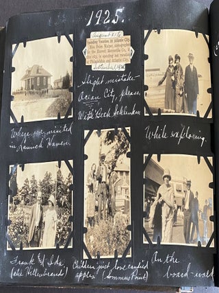 HARRISBURG PA SINGLE GAL LOVES to TRAVEL 1921-1928 PHOTO ALBUM