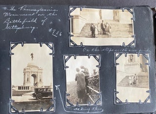 HARRISBURG PA SINGLE GAL LOVES to TRAVEL 1921-1928 PHOTO ALBUM