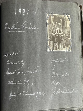 HARRISBURG PA SINGLE GAL LOVES to TRAVEL 1921-1928 PHOTO ALBUM