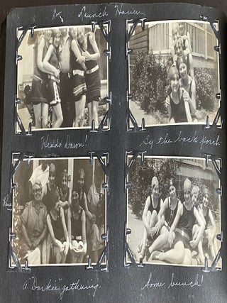 HARRISBURG PA SINGLE GAL LOVES to TRAVEL 1921-1928 PHOTO ALBUM