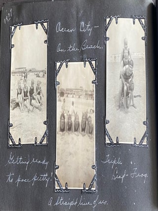 HARRISBURG PA SINGLE GAL LOVES to TRAVEL 1921-1928 PHOTO ALBUM