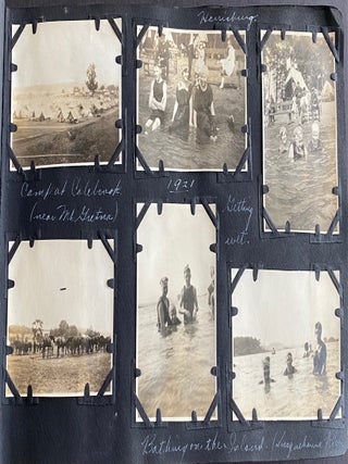 HARRISBURG PA SINGLE GAL LOVES to TRAVEL 1921-1928 PHOTO ALBUM