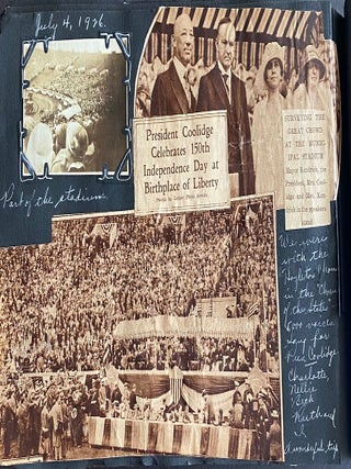 HARRISBURG PA SINGLE GAL LOVES to TRAVEL 1921-1928 PHOTO ALBUM