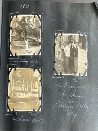 HARRISBURG PA SINGLE GAL LOVES to TRAVEL 1921-1928 PHOTO ALBUM