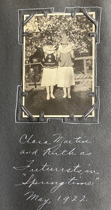 HARRISBURG PA SINGLE GAL LOVES to TRAVEL 1921-1928 PHOTO ALBUM