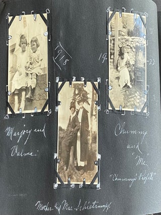 HARRISBURG PA SINGLE GAL LOVES to TRAVEL 1921-1928 PHOTO ALBUM