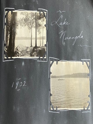 HARRISBURG PA SINGLE GAL LOVES to TRAVEL 1921-1928 PHOTO ALBUM