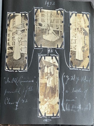 HARRISBURG PA SINGLE GAL LOVES to TRAVEL 1921-1928 PHOTO ALBUM