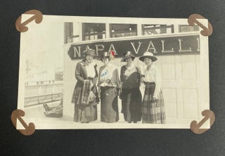 OHIO SISTERS TRAVEL TO UC BERKELEY in 1921 for a SUMMER COURSE - PHOTO ALBUM