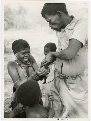 BUSHMEN and OTHERS from SOUTH AFRICAN VINTAGE PHOTO COLLECTION - VAN WARMELO